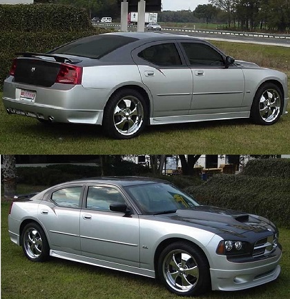 Razzi Complete Body Kit 06-10 Dodge Charger - Click Image to Close